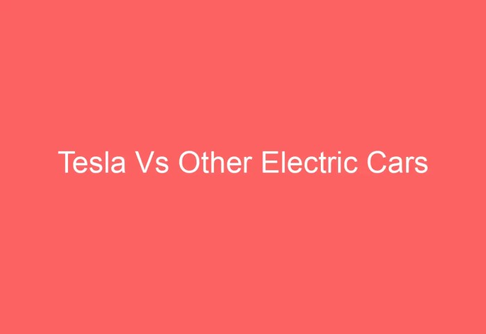 Tesla vs traditional automakers
